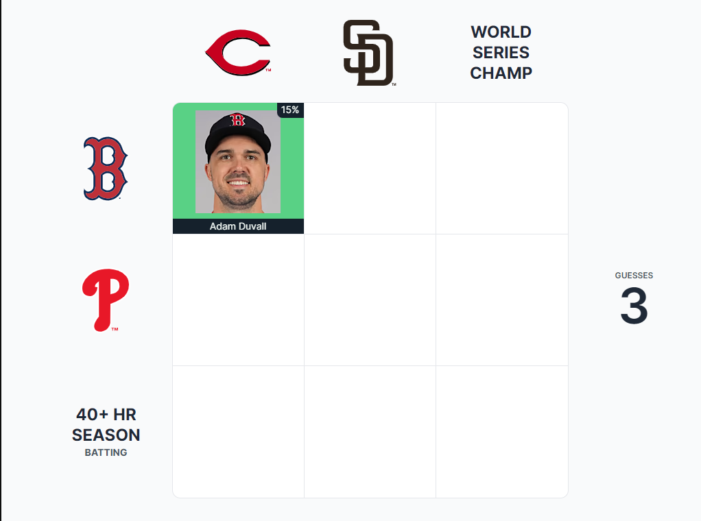 Immaculate Grid strategy: Is there a right way to play?