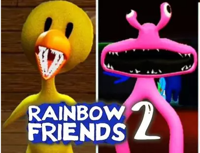 The three main Rainbow Friends' want to play with you!